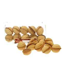 Gebäck „Oreschki“ mit Kondensmilchfüllung